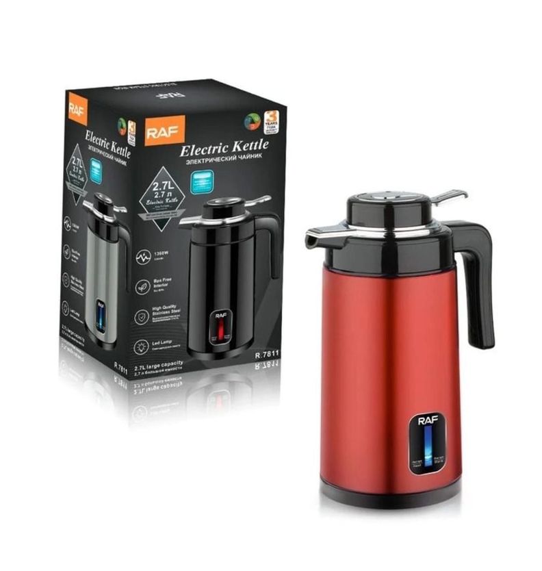 Termo Calentador De Agua Y Bebidas 2.7 Litros RAF-0
