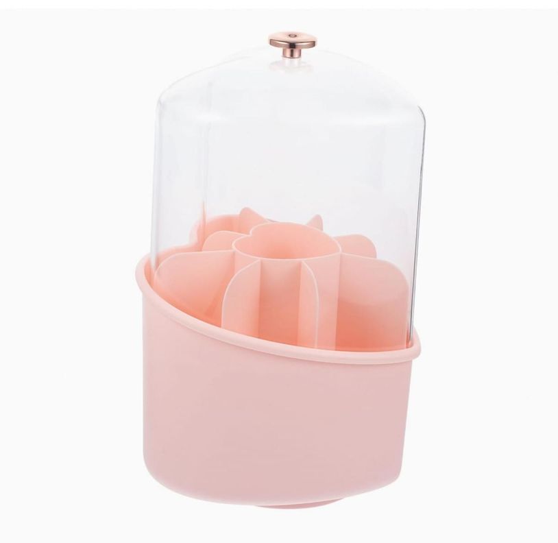 Organizador De Cosméticos Y Maquillaje Color Rosado-3