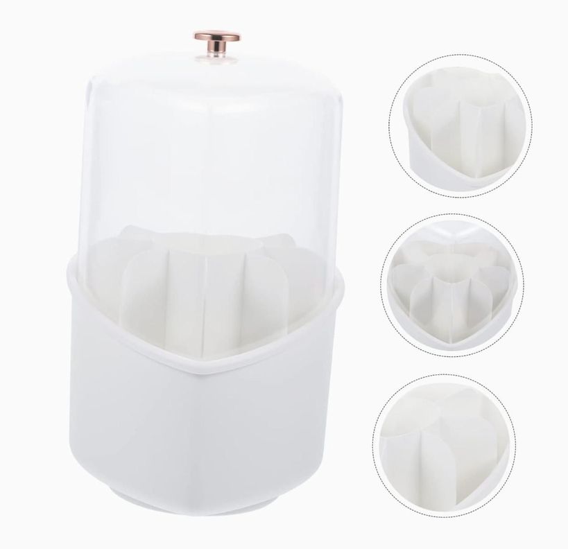 Organizador De Cosméticos Y Maquillaje Color Rosado-5