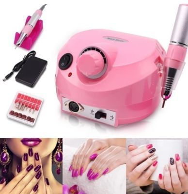 Maquina Torno Uñas Manicure Y Pedicure Pulidor-0