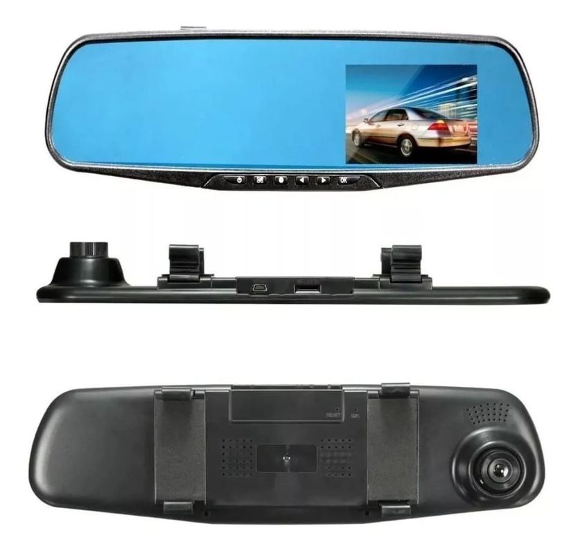 Espejo Retrovisor Para Auto  Camara De Retroceso-1