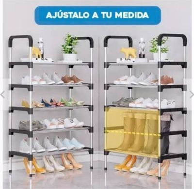 Organizador De Zapatos 5 Niveles Mueble Ropa-0