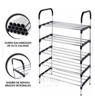 Organizador De Zapatos 5 Niveles Mueble Ropa-2