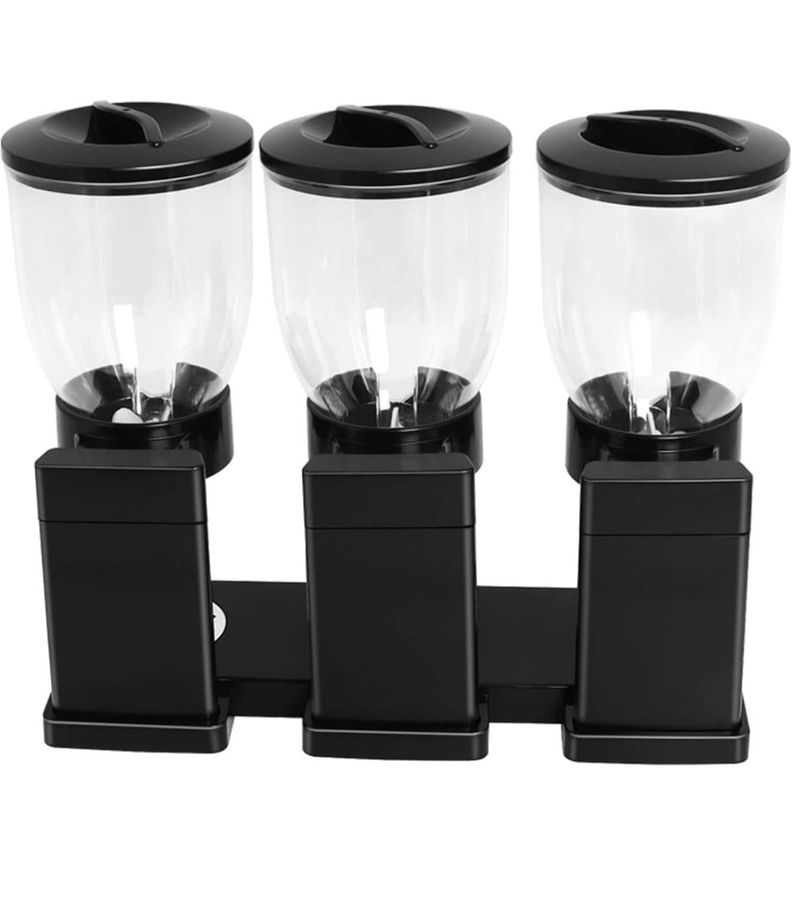 Dispensador De Cereal Triple Dispensador Hermético-1