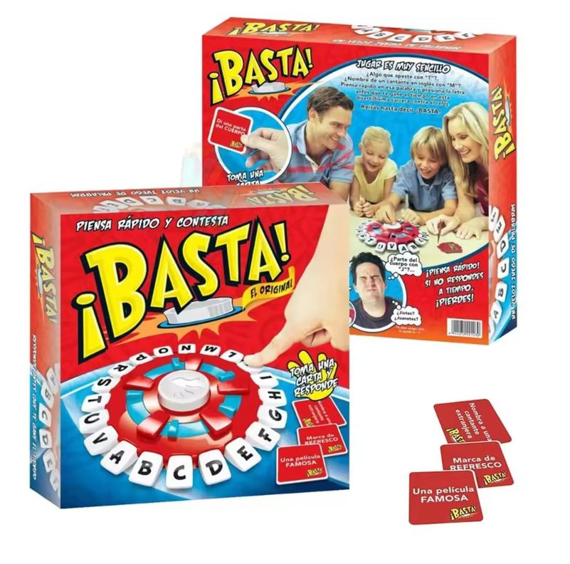 Basta Juego De Mesa Piensa Rápido En Español-0