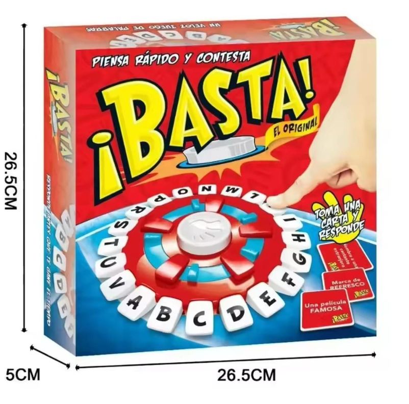 Basta Juego De Mesa Piensa Rápido En Español-5