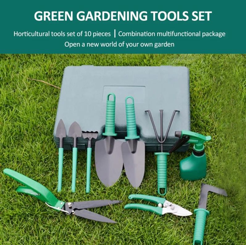 Kit De Herramienta De Jardineria 10 Piezas-3