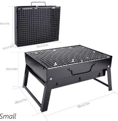 Mini Parrilla Asador Portatil Plegable Camping-3