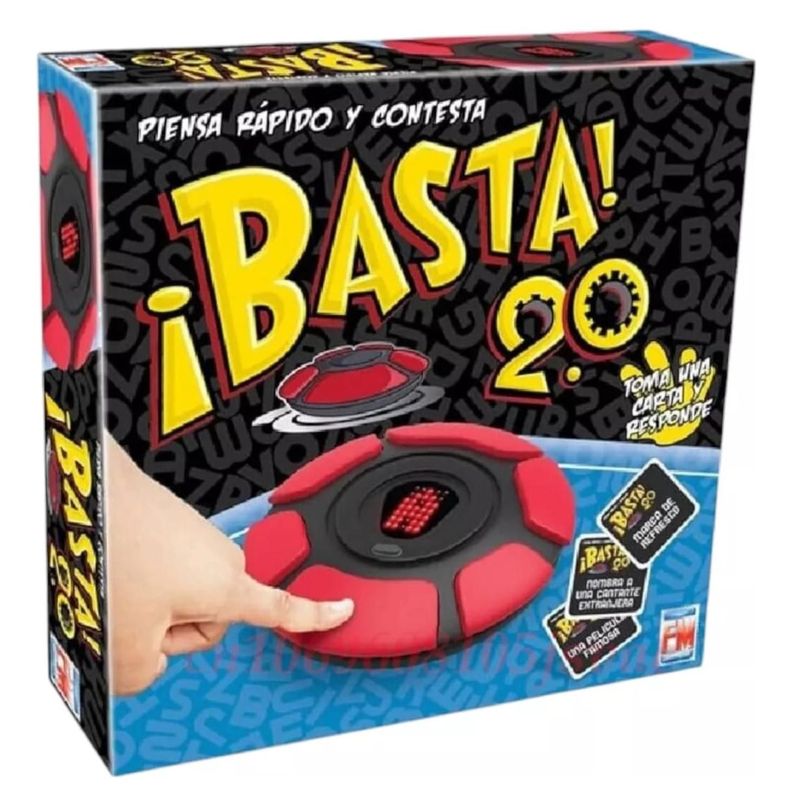 Basta 2.0 Juego De Mesa Piensa Rápido En Español-0