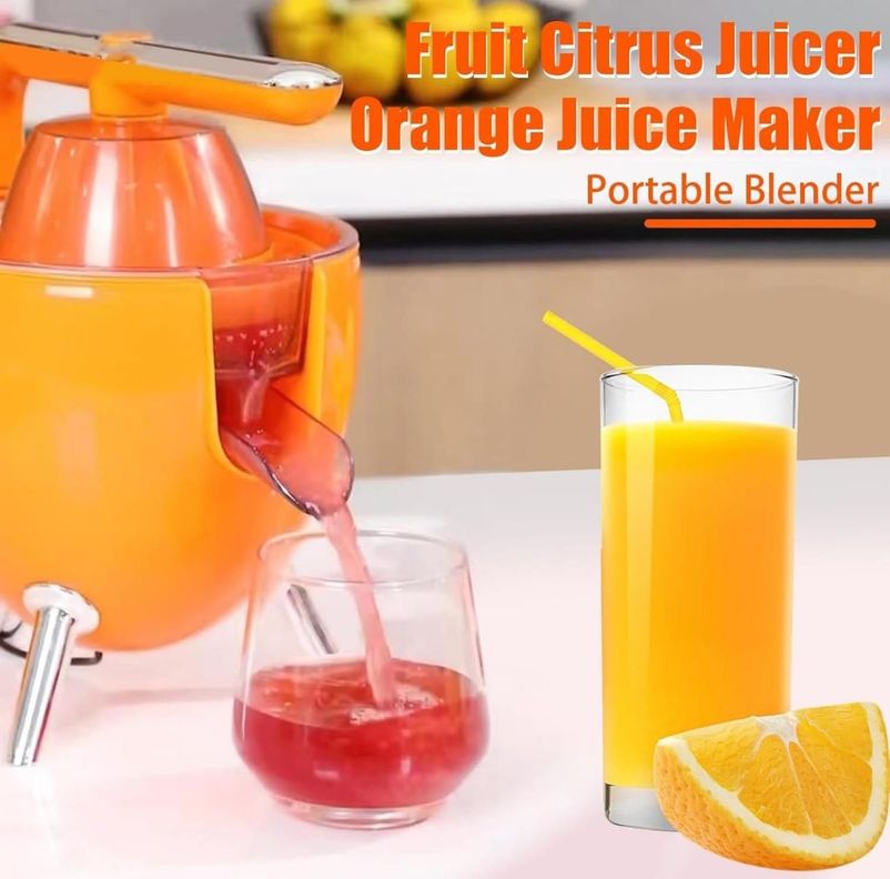 Exprimidor De Frutas Recargable USB Prensa Portátil-1