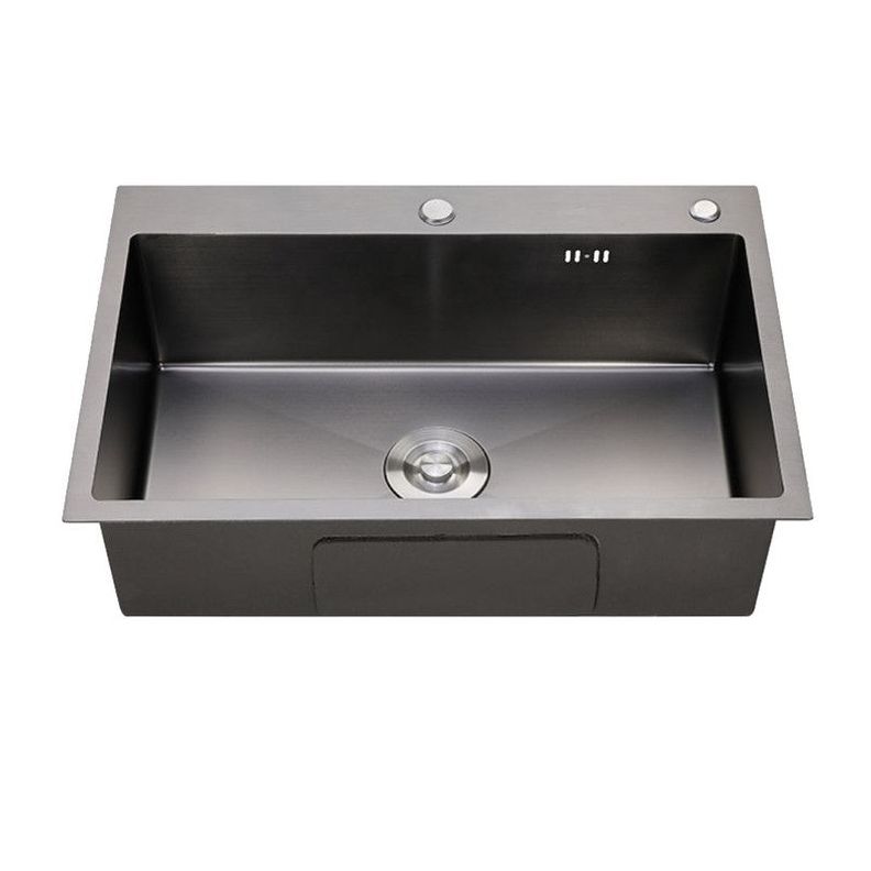 Lavaplatos Dekora 55x43cm 2mm Negro-0