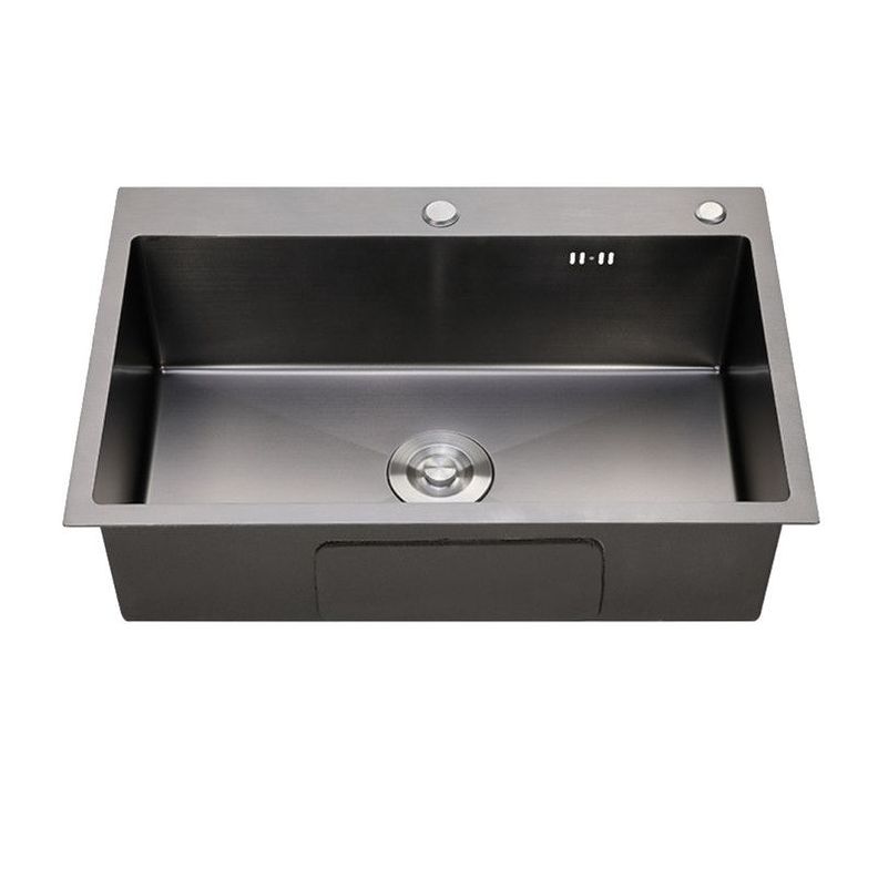 Lavaplatos Dekora 60x45cm 2mm Negro-0
