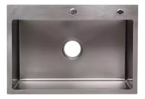 Lavaplatos Dekora 60x45cm 2mm Plata-0