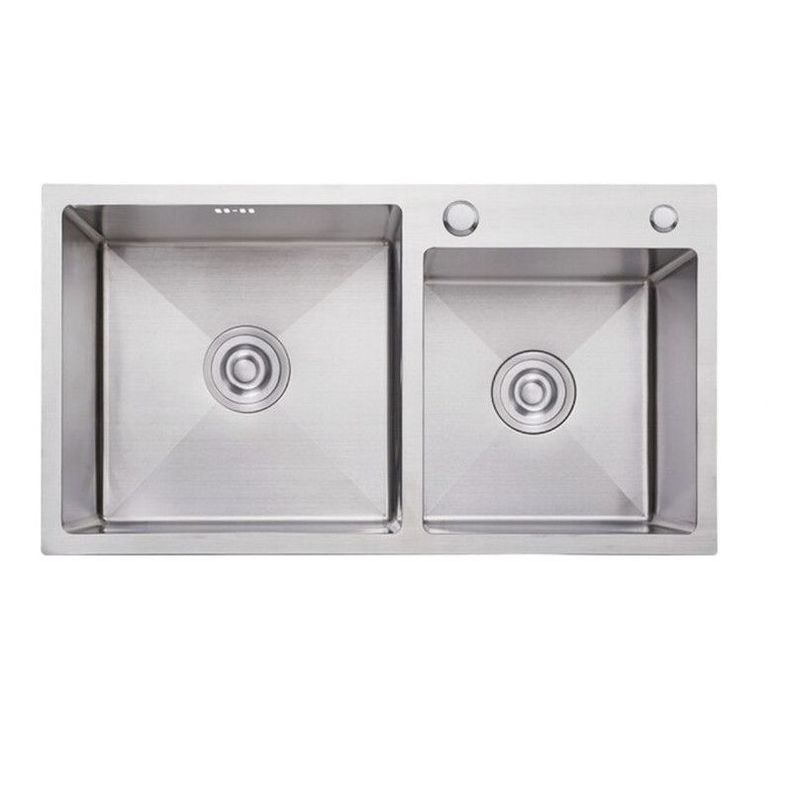 Lavaplatos Dekora 68x38cm 2mm Plata-0