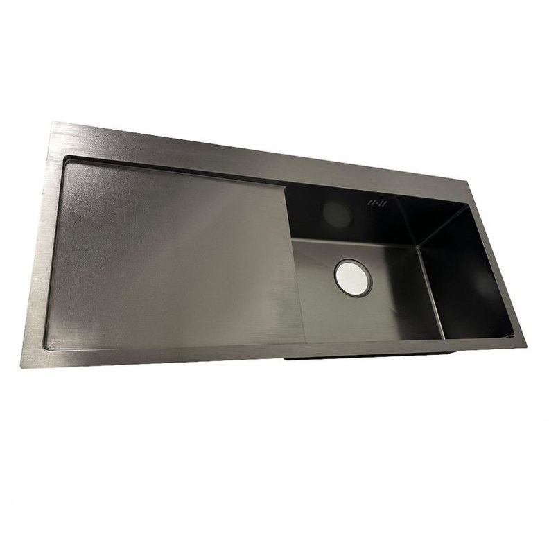 Lavaplatos Dekora Deluxe  95x45cm Negro con Secador Izquierdo-1