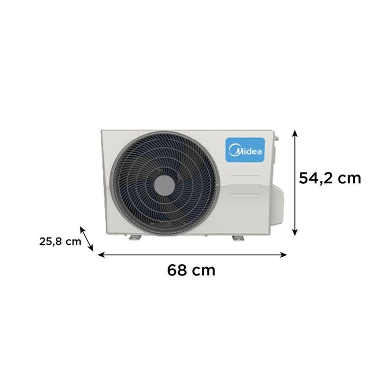 Aire Acondicionado Midea Split muro Xtra 12000 BTUH-3