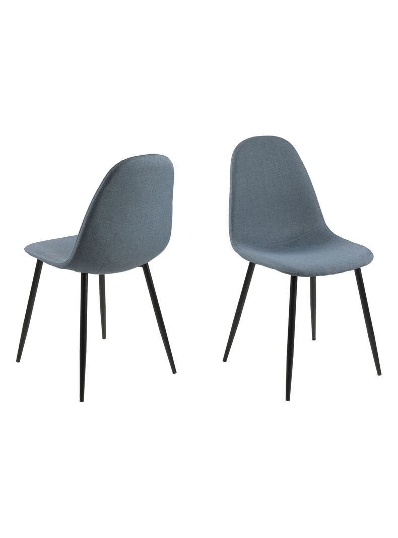 Silla De Comedor Legga Gris Set De 2 Unidades-0
