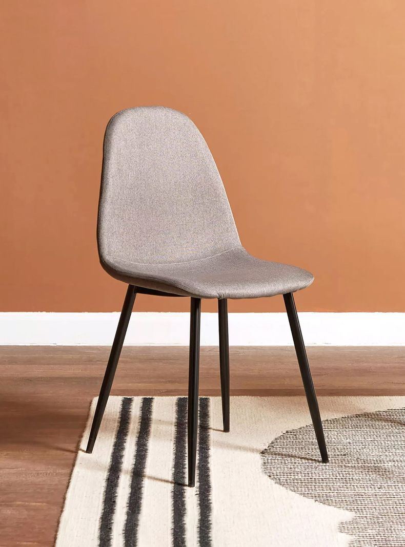 Silla De Comedor Legga Gris Set De 2 Unidades-1