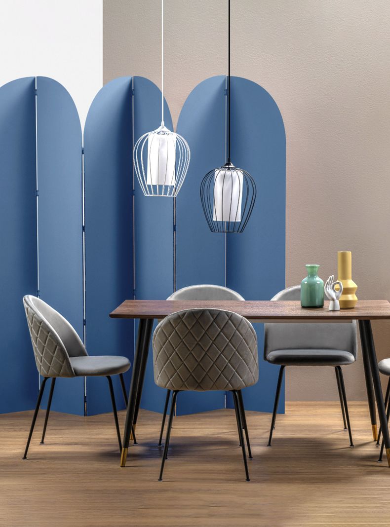 Silla De Comedor Dagmar Gris Set De 2 Unidades-6