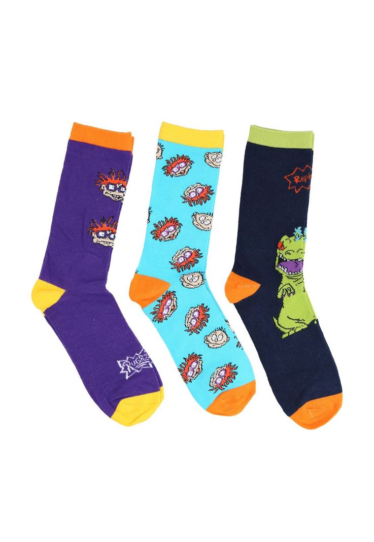 Pack 3 Calcetines Teens Medios Rugrats-0