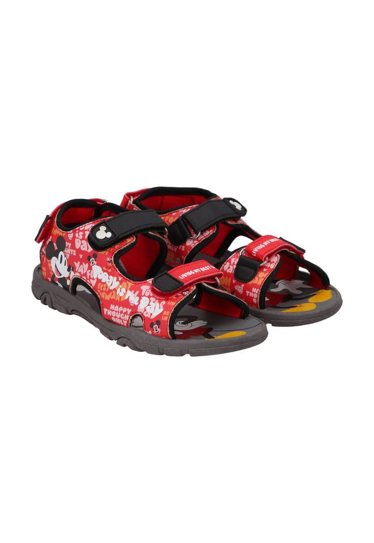 SANDALIA OUTDOOR MICKEY MOUSE ROJO-0