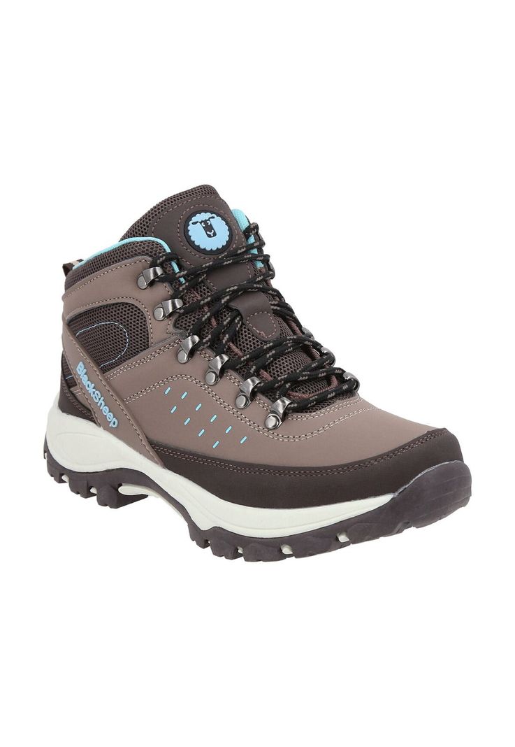 Zapato Outdoor Marrón-Azul BLACKSHEEP Calbuco-1