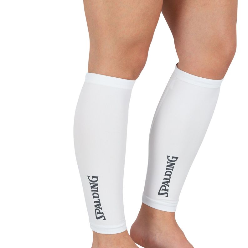 Pantorrilleras de Compresion Spalding Deportivas Blanco XL