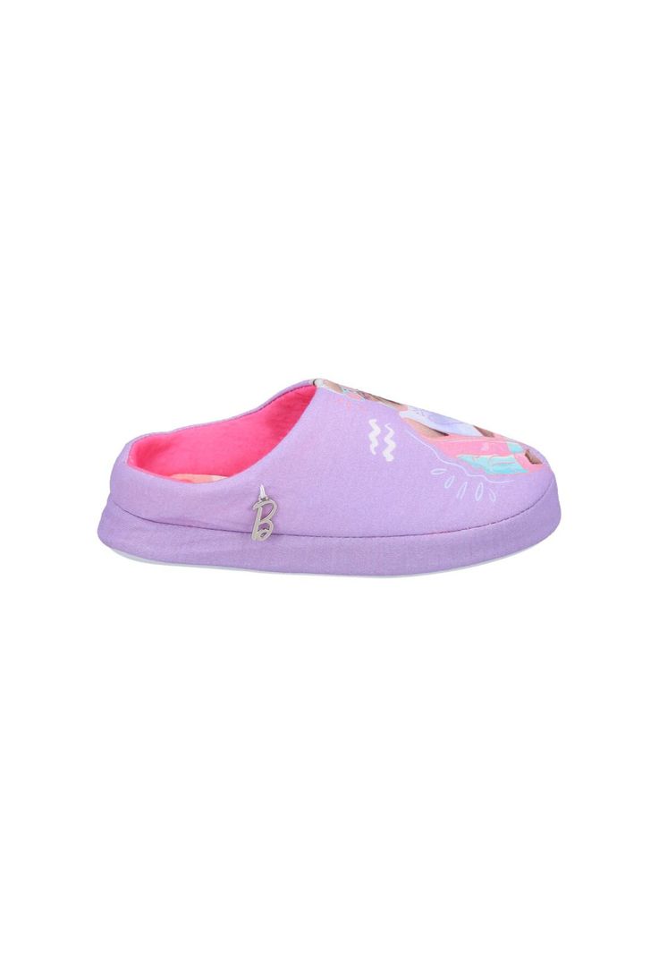 PANTUFLA NIÑA BARBIE VIOLETA-2