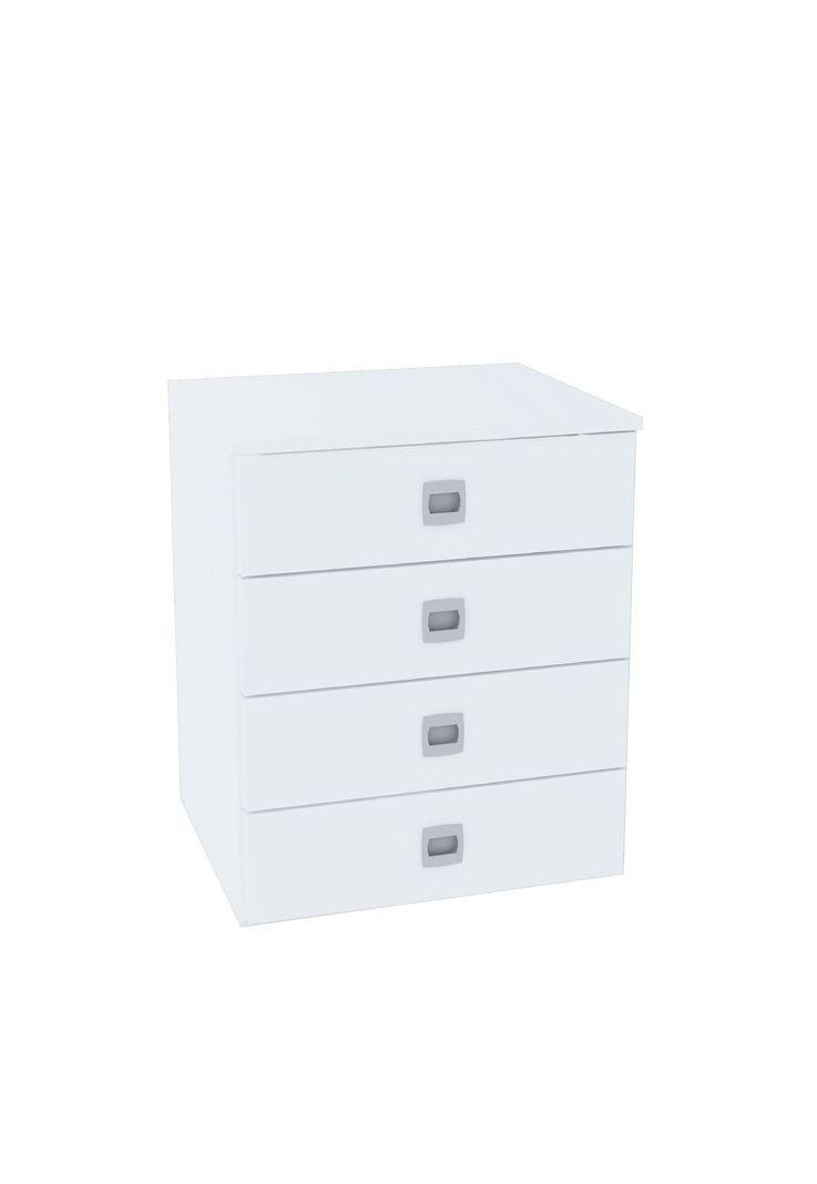 CAJONERA 4 CAJONES BLANCO-0