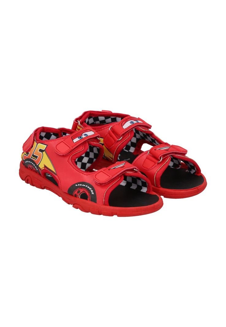 SANDALIA OUTDOOR CARS ROJO-0