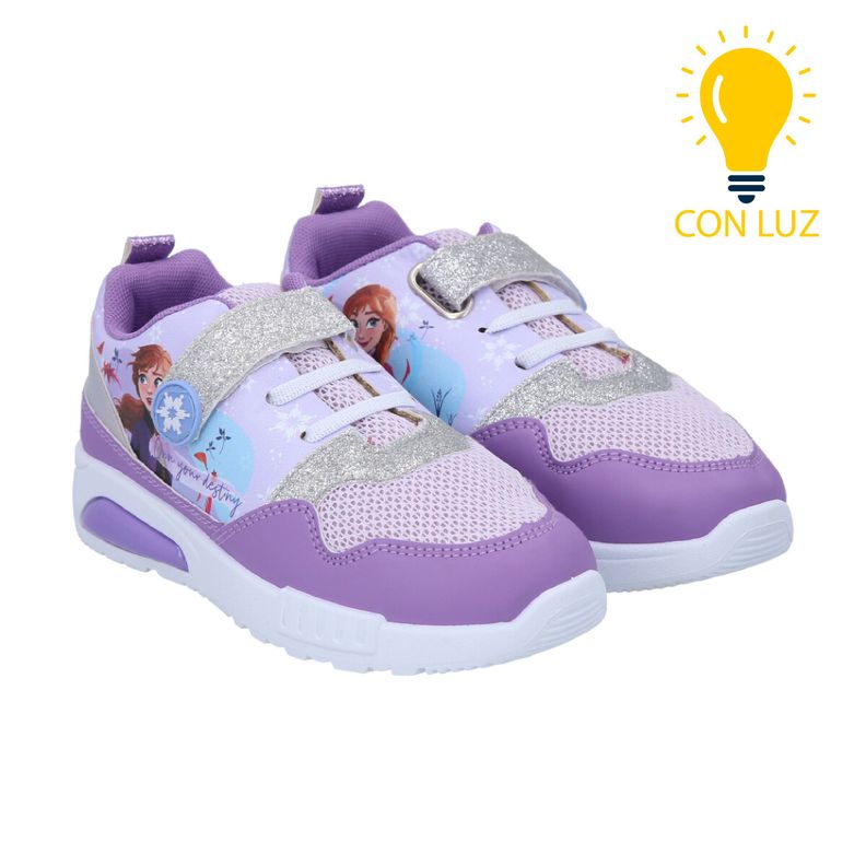 Zapatilla Frozen con Luces