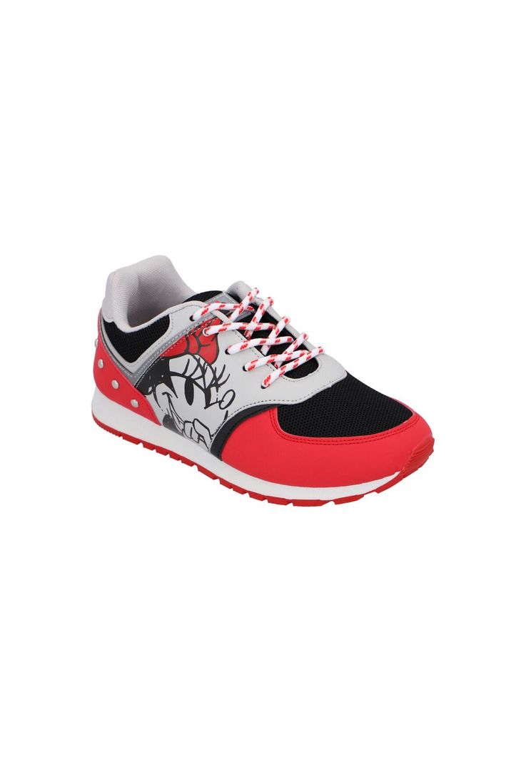  ZAPATILLA DEPORTIVA ROJO MINNIE MOUSE-1