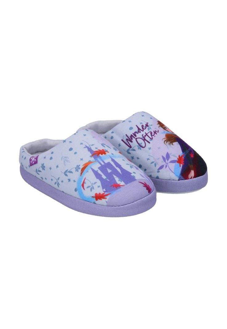 PANTUFLA BASICAS FROZEN VIOLETA-2