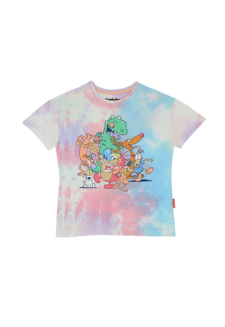 POLERA MANGA CORTA NICK 90 TIE DYE-1