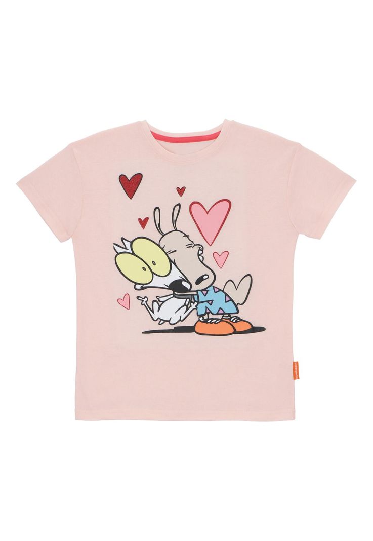 POLERA MANGA CORTA ROCKO ROSADO PALIDO-1