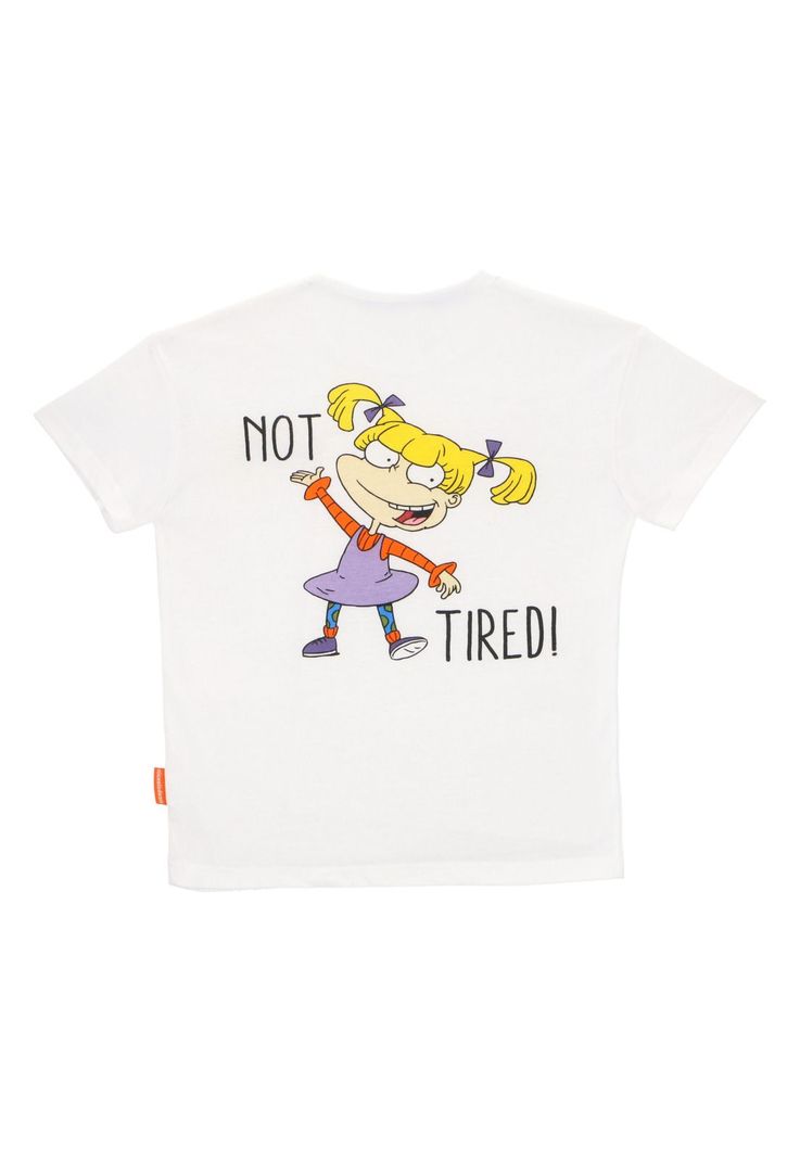 POLERA MANGA CORTA RUGRATS BLANCO-0