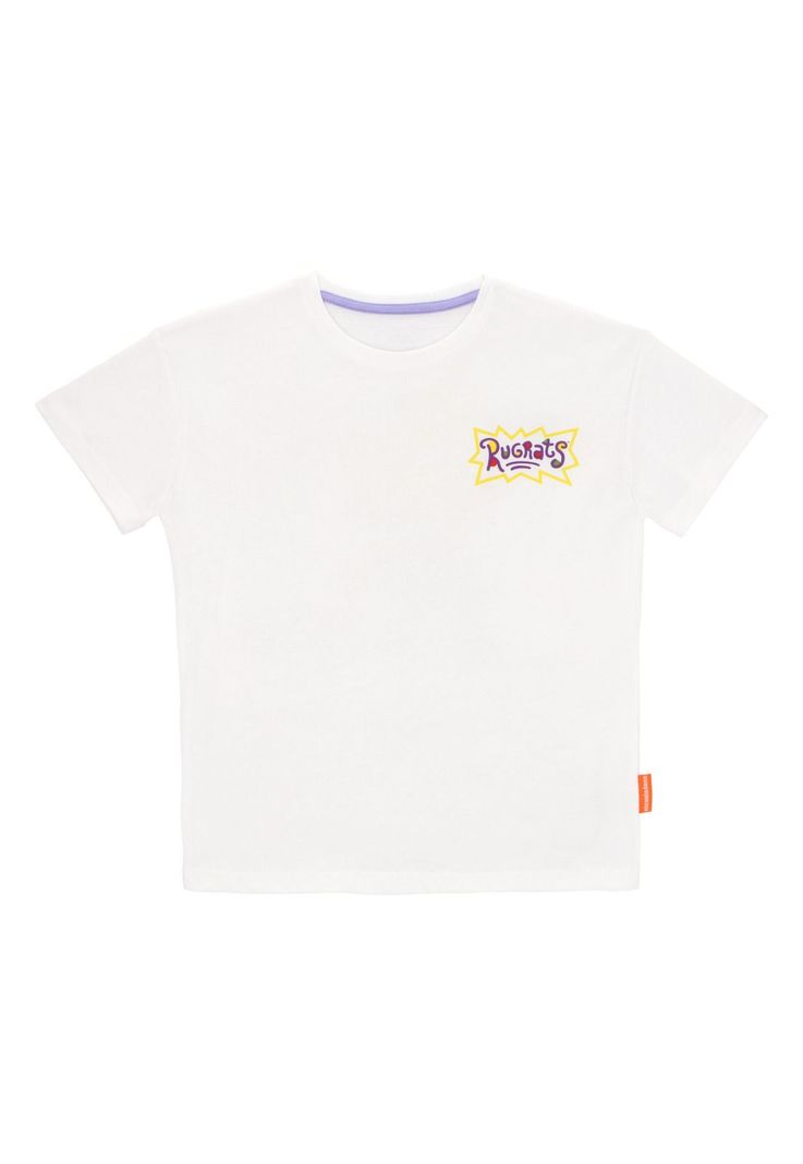 POLERA MANGA CORTA RUGRATS BLANCO-1