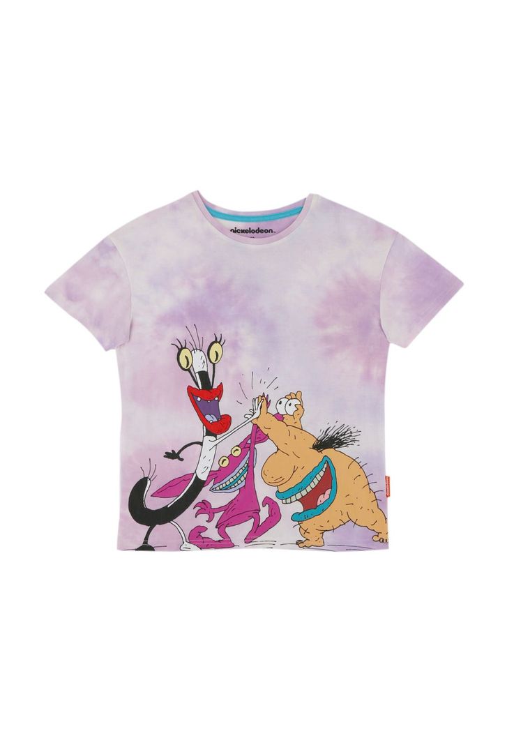  POLERA MANGA CORTA REAL MONSTER MORADO-0