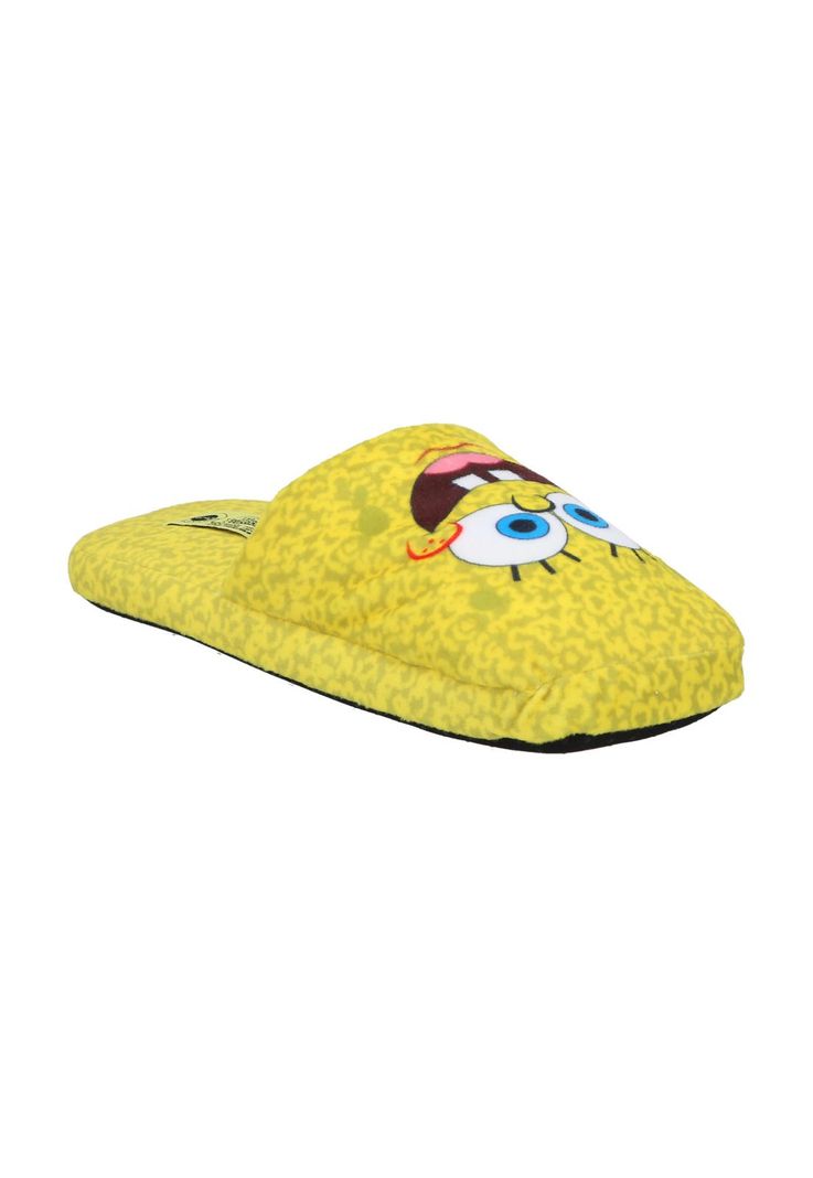 Pantufla Teens 3D BOB ESPONJA Amarillo-1