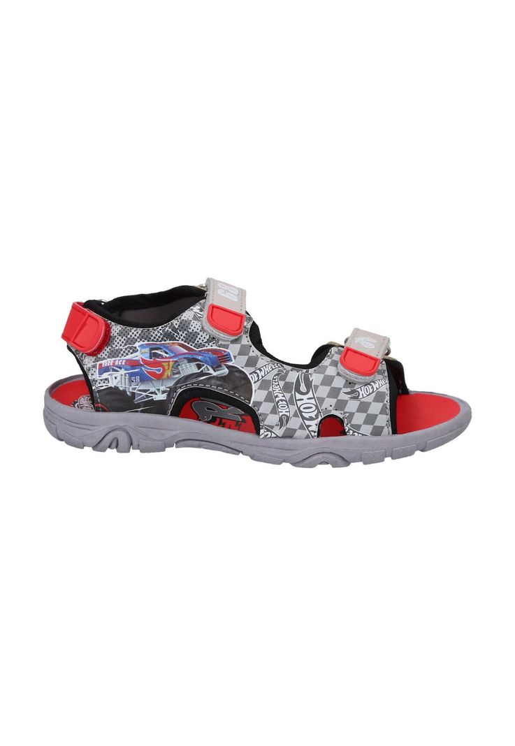 SANDALIA OUTDOOR HOTWHEELS GRIS-0