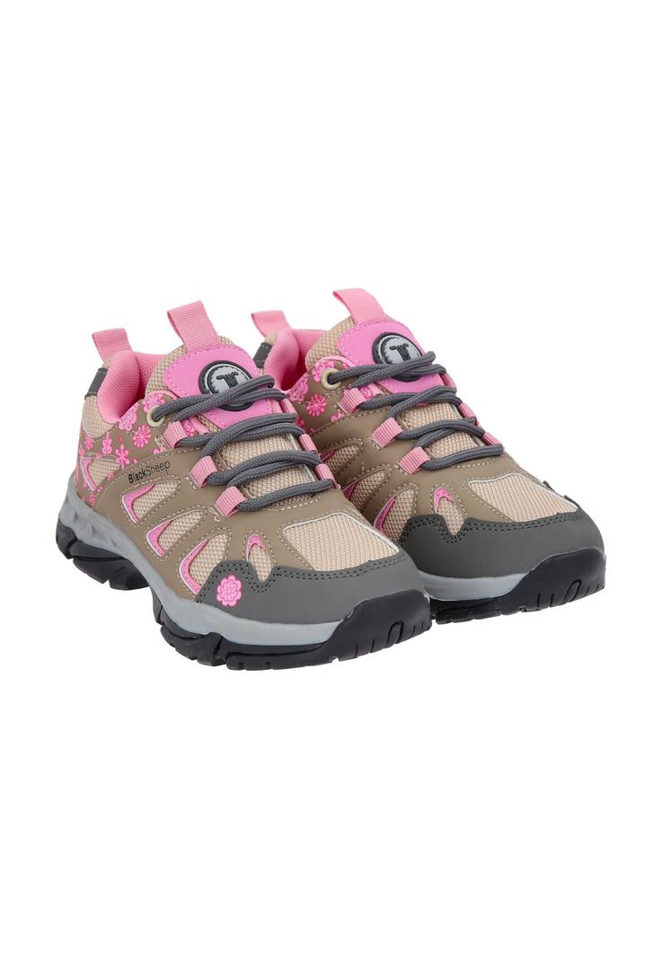 ZAPATO OUTDOOR BAJO TAUPE-ROSA BLACKSHEEP SIERRA BELLA-0