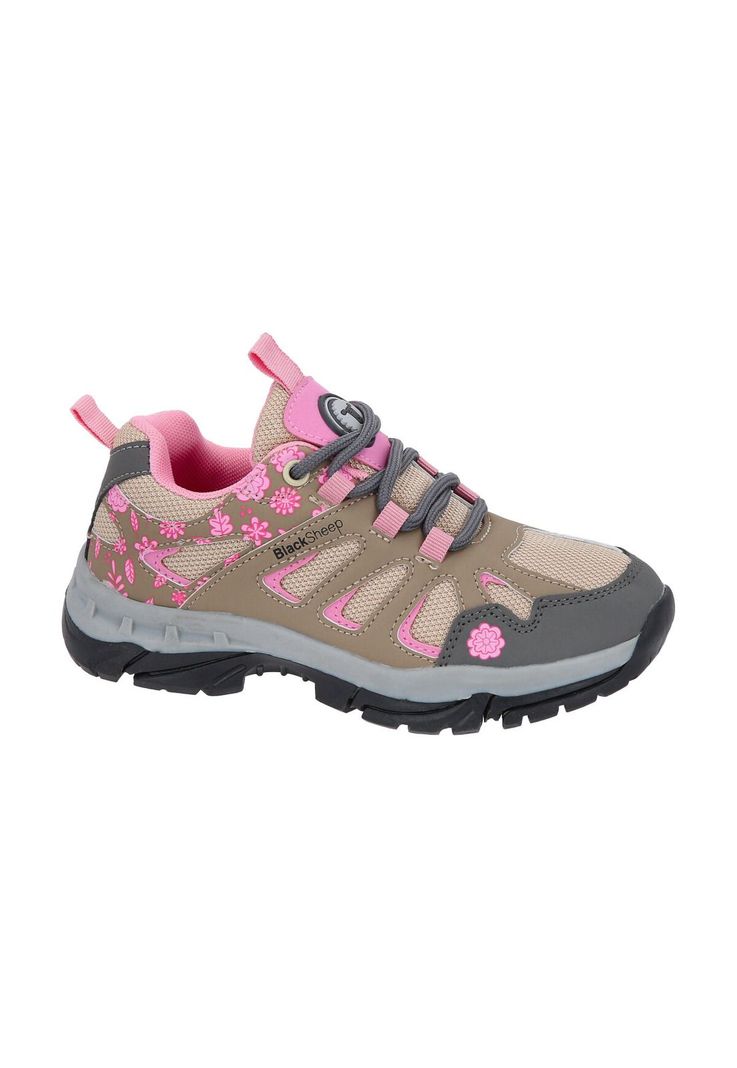 ZAPATO OUTDOOR BAJO TAUPE-ROSA BLACKSHEEP SIERRA BELLA-1