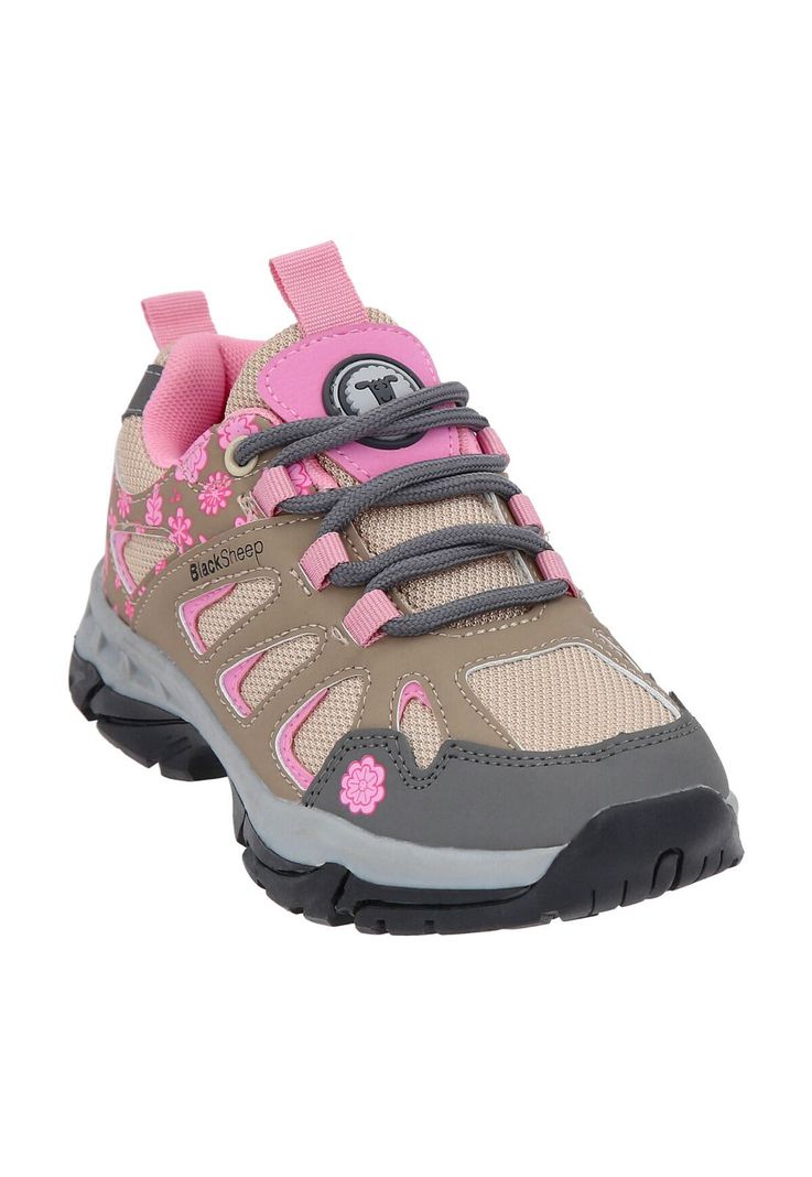 ZAPATO OUTDOOR BAJO TAUPE-ROSA BLACKSHEEP SIERRA BELLA-2