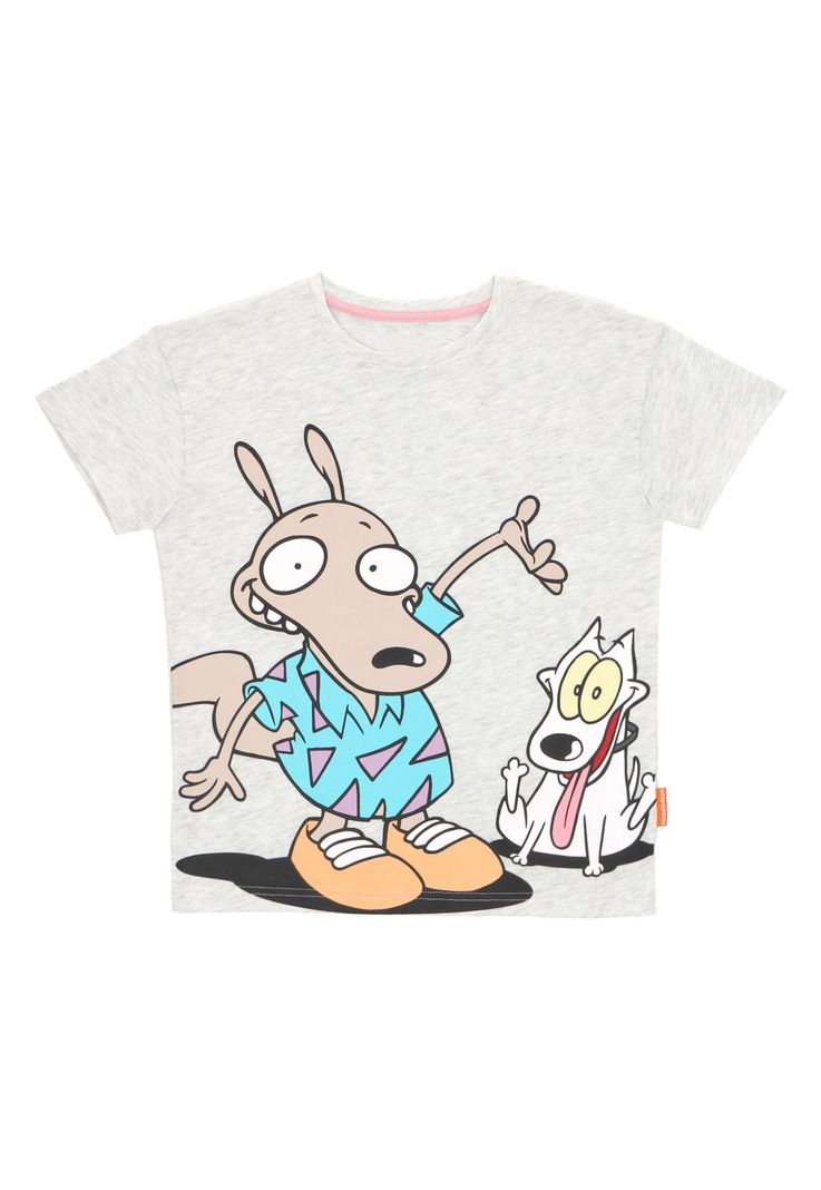 POLERA MANGA CORTA ROCKO GRIS MELANGE-0