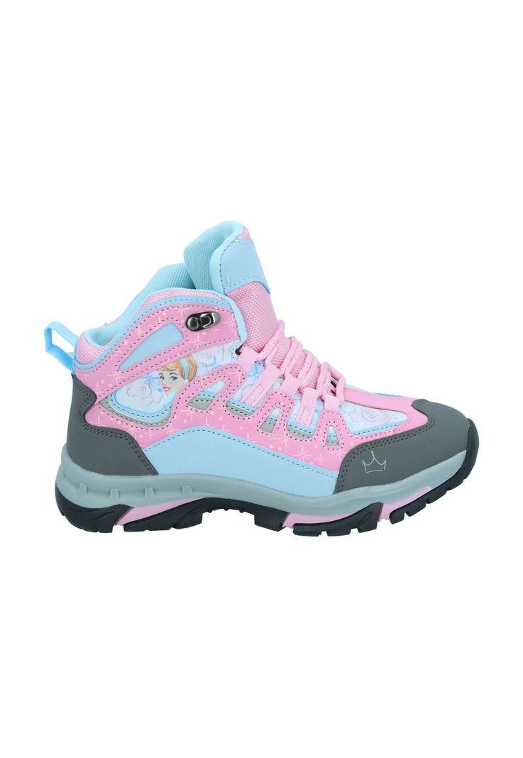 Zapato Outdoor Rosado Celeste Cenicienta-1