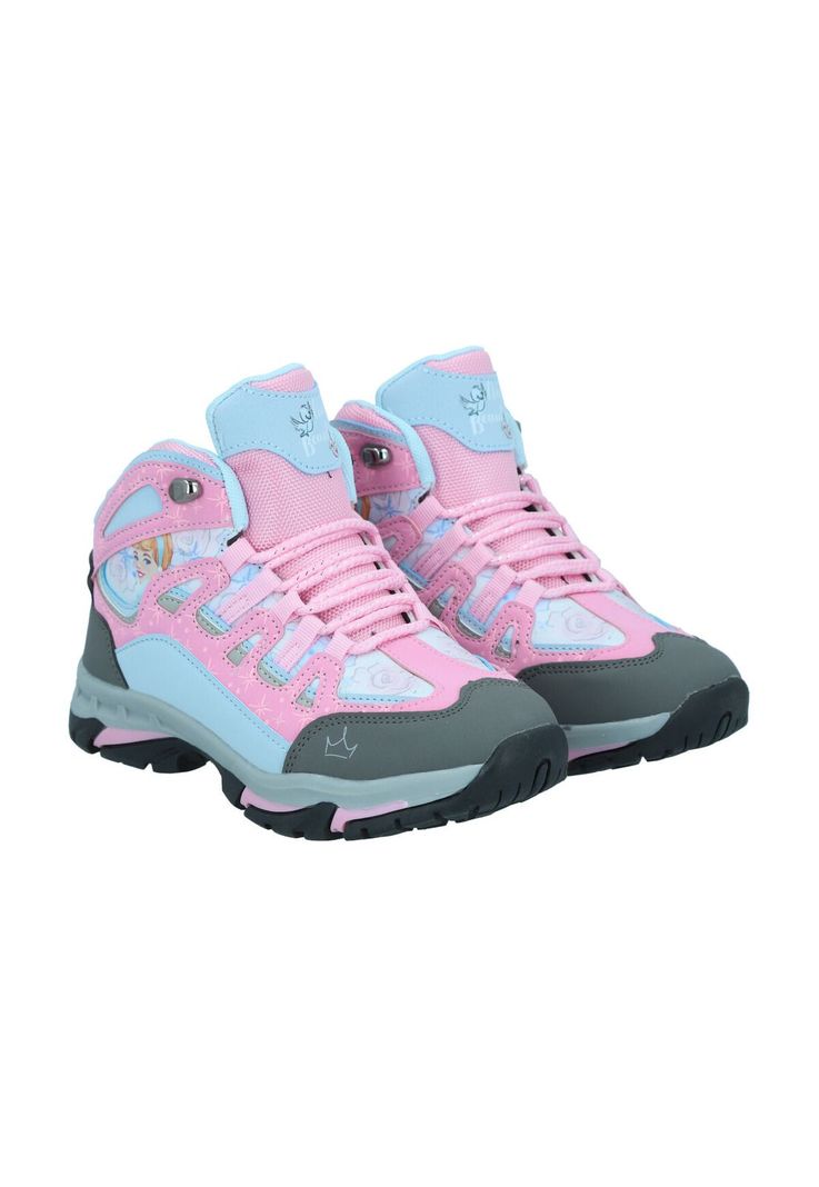 Zapato Outdoor Rosado Celeste Cenicienta-2