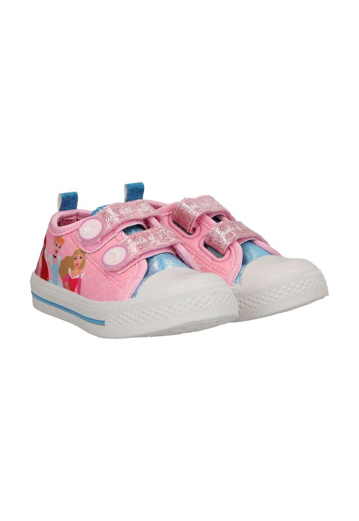 ZAPATILLA CON VELCRO ROJO PRINCESAS-0