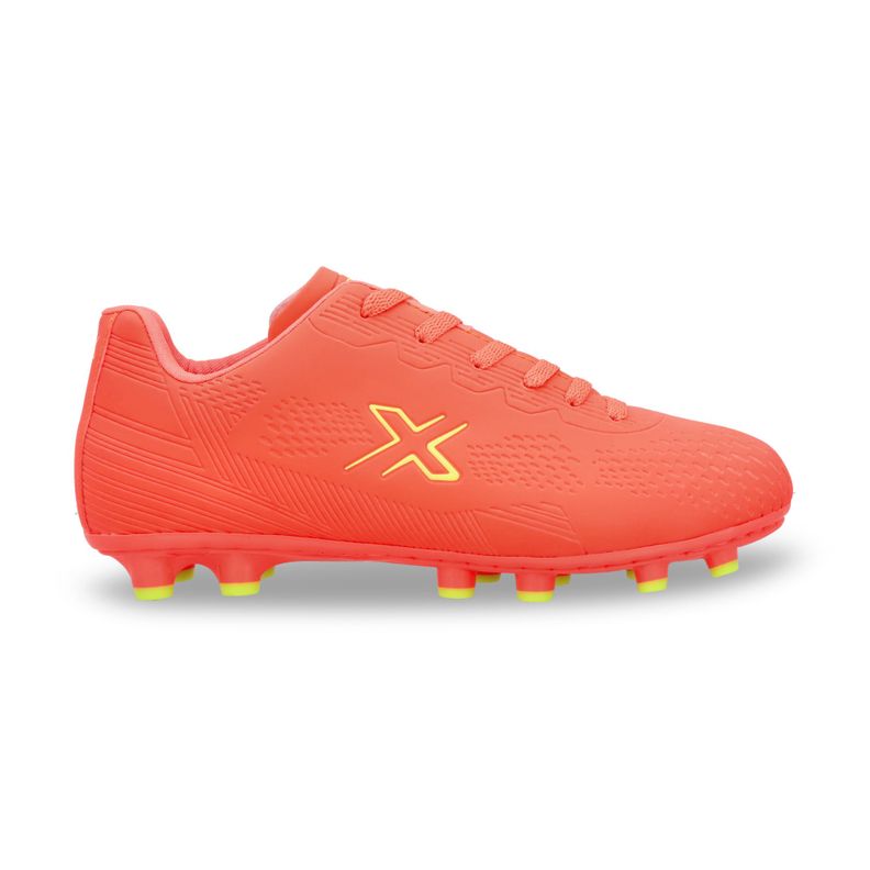 ZAPATOS DE FUTBOL OXN RAYO MD ADULTO CORAL 38