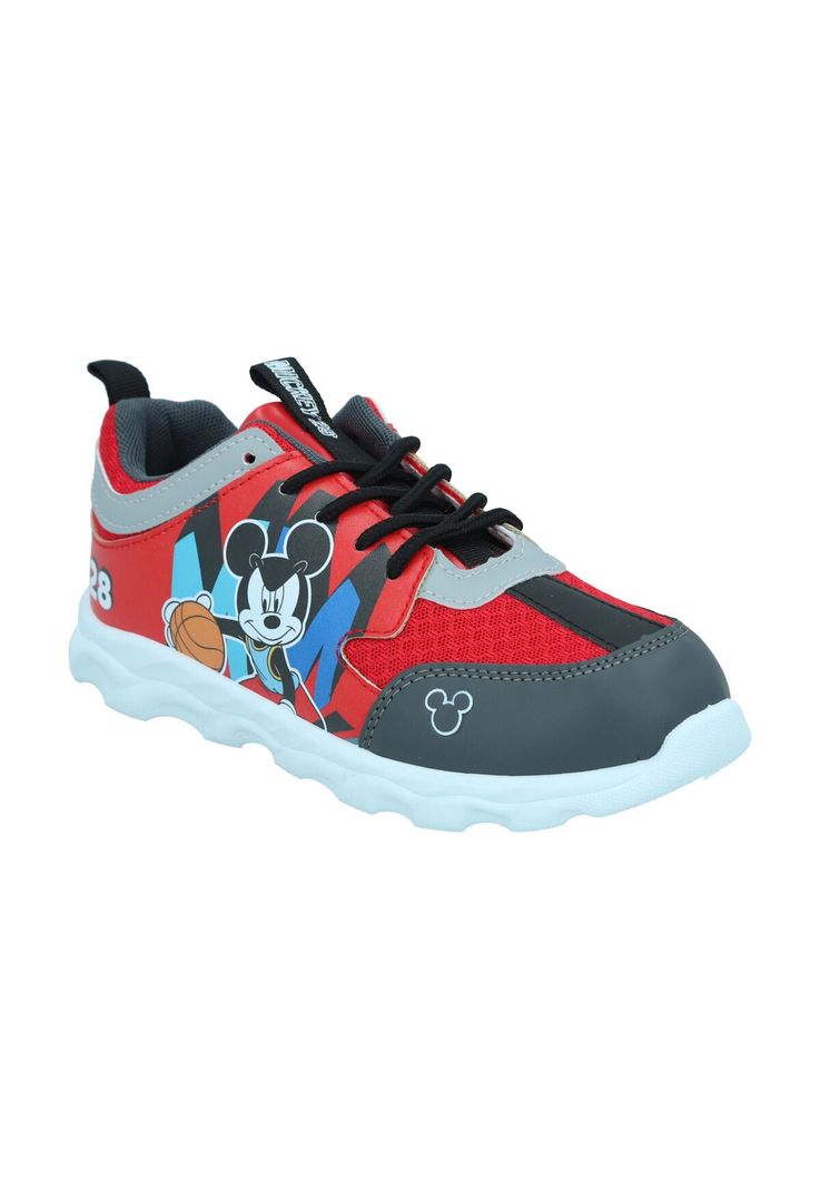Zapatilla Deportiva Infantil Disney Rojo-0