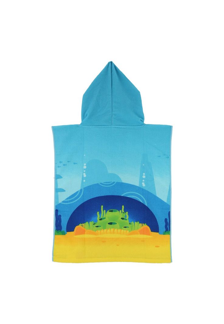 PONCHO TOALLA BABY SHARK-0